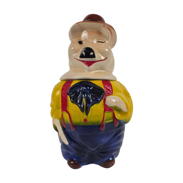McCoy Ceramic Winking Pig Cookie Jar