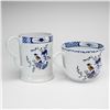 Image 2 : 3pc Wedgwood Georgetown Collection Ceramic Set, Volendam