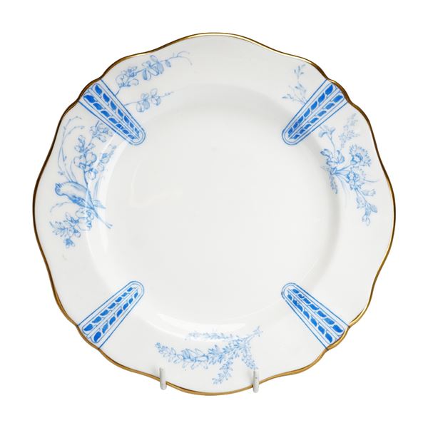Wedgwood Bone China Gilt Rim Salad Plate, Pattern Y2715