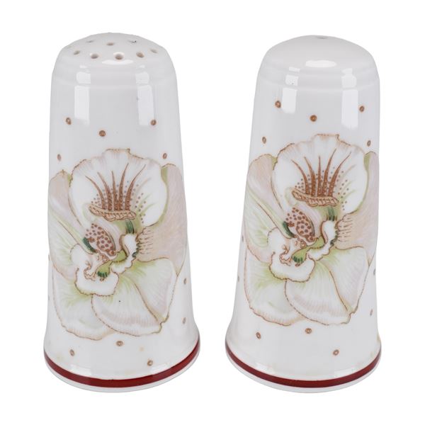 Pair of Susie Cooper Fine Bone China Salt and Pepper Shakers
