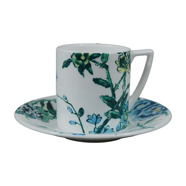 Wedgwood by Jasper Conran Chinoiserie White Bone China Espresso Cup and Saucer