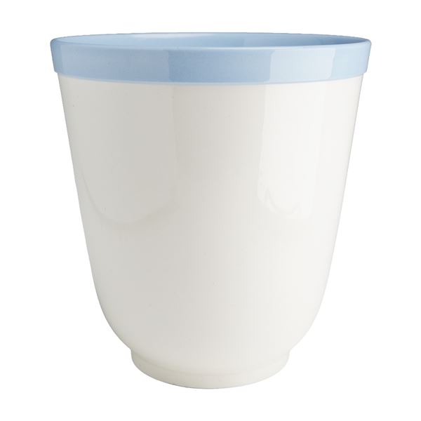 Keith Murray for Wedgwood Barlaston Two-Tone Glazed Earthenware Beaker Vase