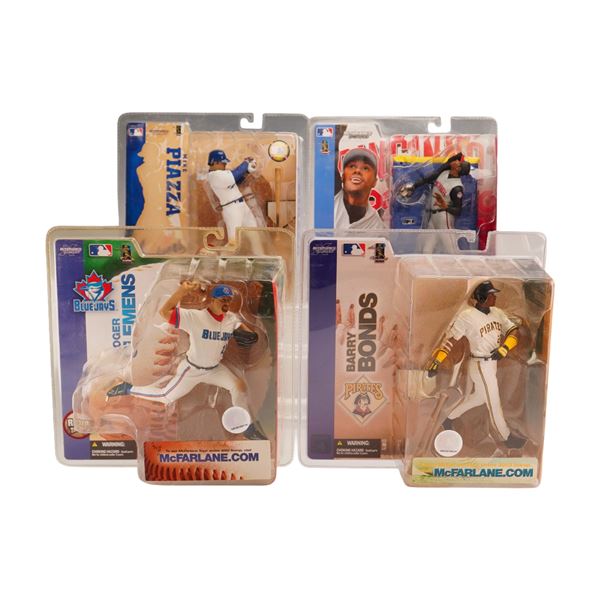4pc McFarlane's Sportspicks Action Figures featuring MLB Players