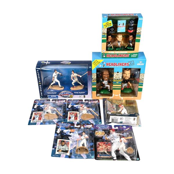 8pc Boxed Baseball Player Figurines by Starting Lineup and Headliners