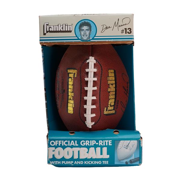 Franklin Dan Marino Official Grip-Rite Football Pump & Kicking Tee Set