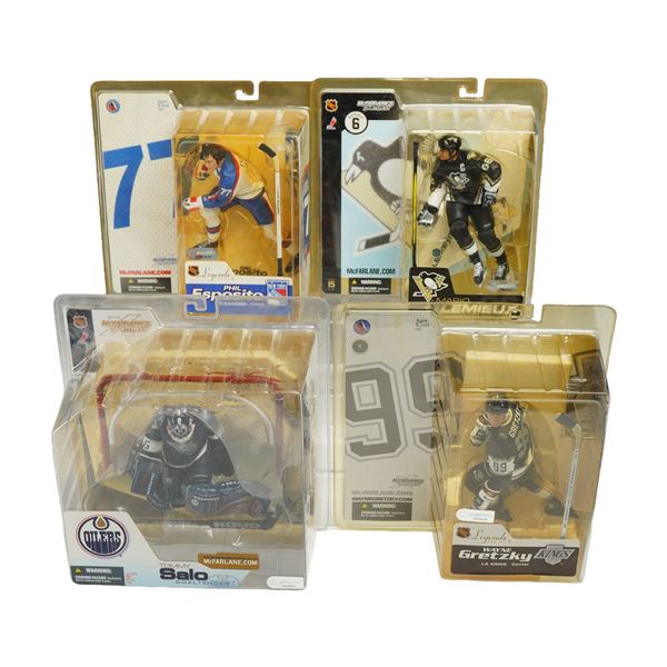 4 McFarlane Toys NHL Sportspicks Action Figures in Original Packaging