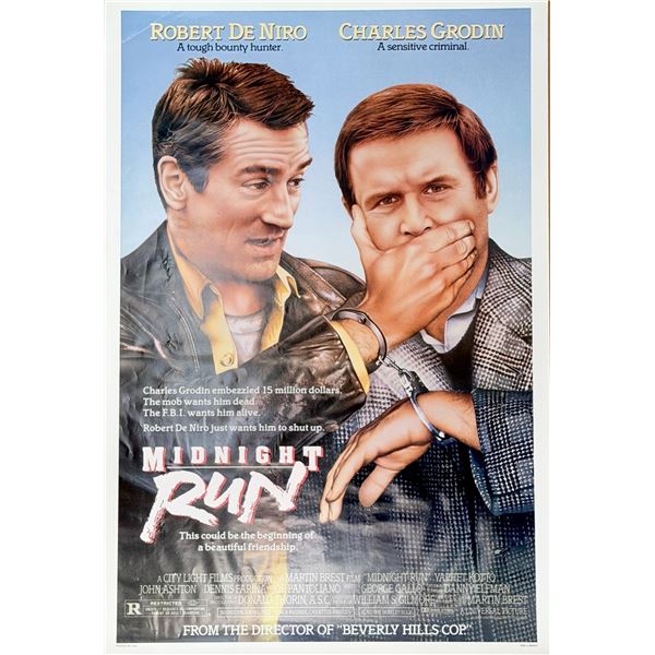 Midnight Run 1988 Theatrical Movie Poster