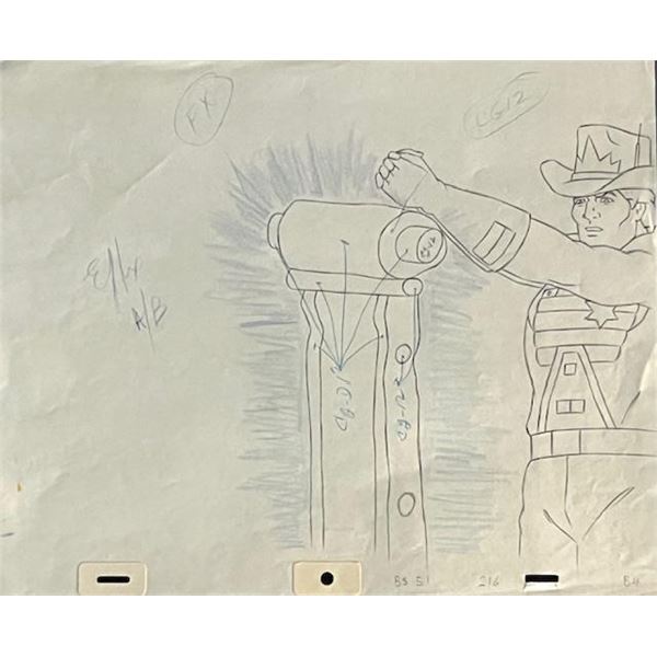 BraveStarr Original Artwork
