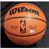 Image 2 : Milwaukee Buck Sidney Moncrief Signed Basketball TRISTAR Authenticated