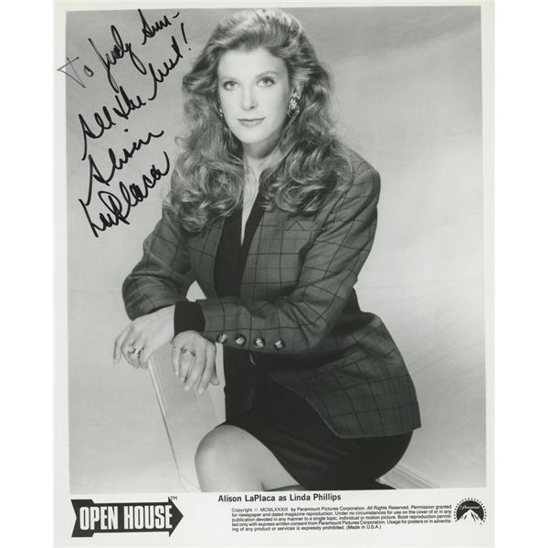 Open House Alison LaPlaca signed photo