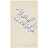 Image 1 : Singer Neil Sedaka signature cut