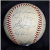 Image 1 : Cincinnati Reds 1967 Team Signed Baseball by 10 Tony Perez JSA Authenticated