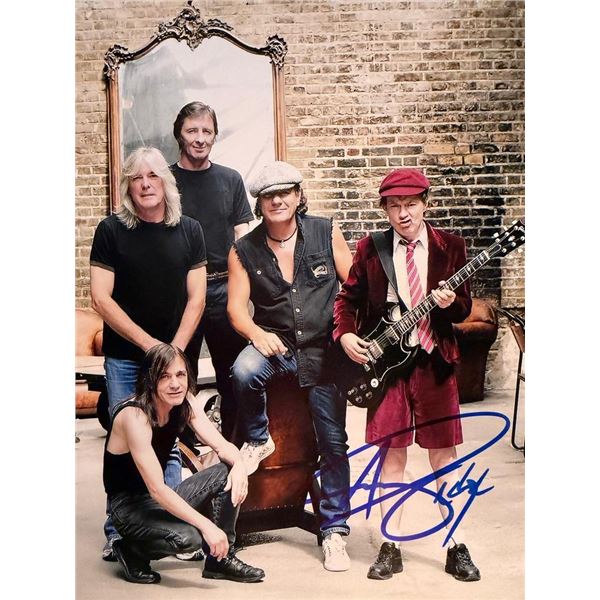 AC/DC Angus Young signed photo