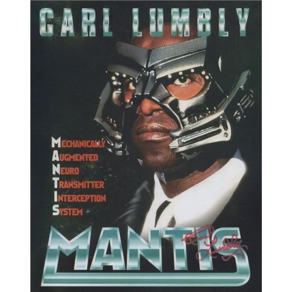 M.A.N.T.I.S Carl Lumbly Signed Photo