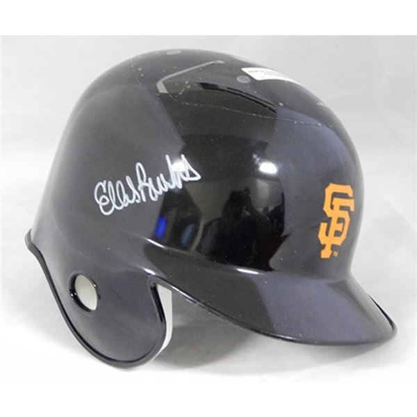 San Francisco Giants Ellis Burks Signed Mini Helmet JSA Authenticated