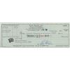 Image 1 : Paul Wayne signed check