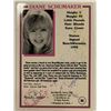 Image 2 : Diane Schumaker Bench Warmer Swimsuit Models 1992 Collector Card.
