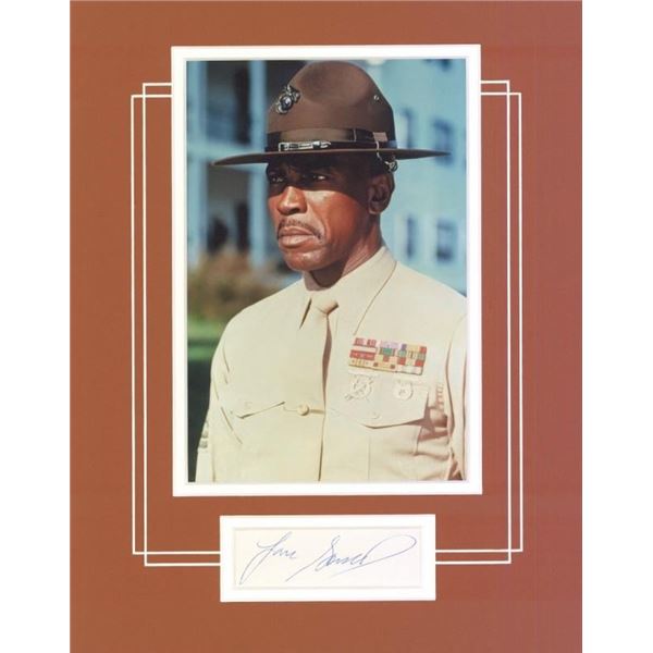 An Officer and A Gentleman Louis Gossett Jr Signed Photo