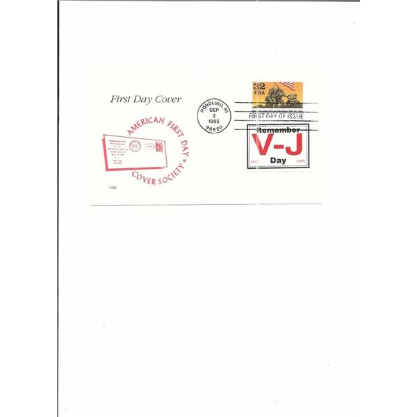 V-J Day 50th Anniversary - First Day Cover - Honolulu, HI - 1995
