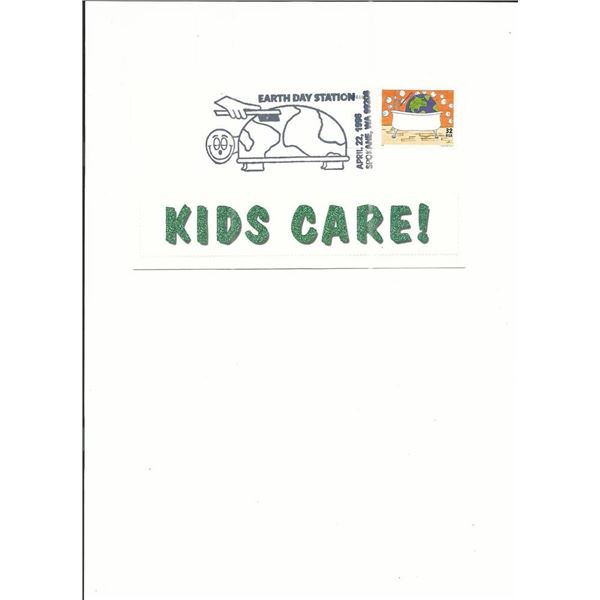 Earth Day Station - First Day Cover - Spokane, WA - 1998