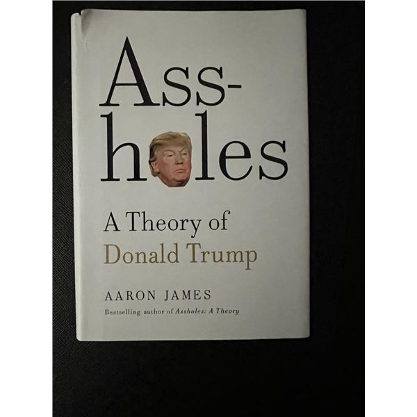 Ass-holes A Theory of Donald Trump Aaron James Hardcover Political