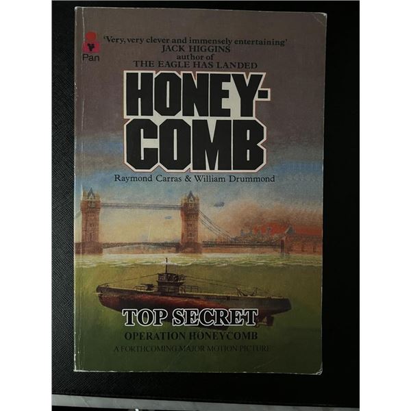 Top Secret Operation Honeycomb Vintage Pan Paperback War Thriller