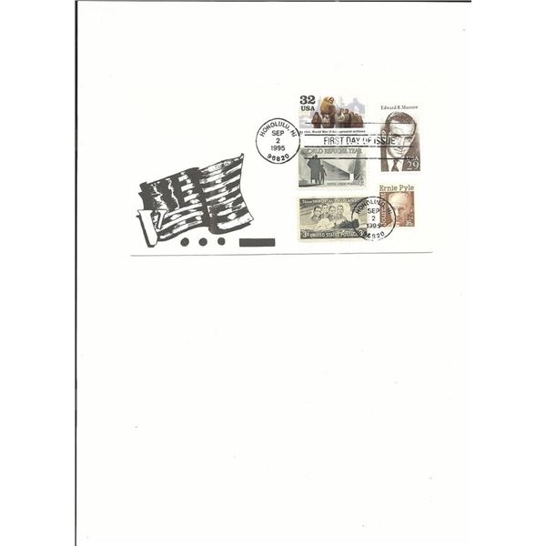 V-J Day 50th Anniversary - First Day Cover - Honolulu, HI - 1995