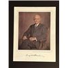 Image 1 : 34th President Dwight D. Eisenhower Facsimile Signed Photo Art Print