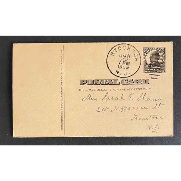 United States 1909 post card