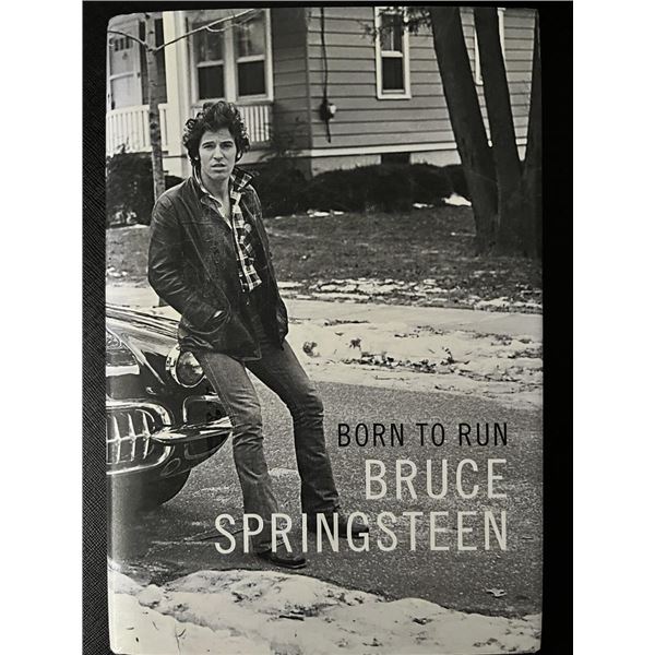 Born to Run Bruce Springsteen Memoir Hardcover with Dust Jacket