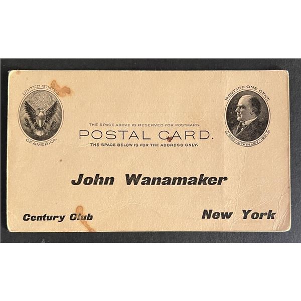 United States 1900s post card