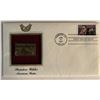 Image 1 : Thornton Wilder gold stamp replica FDC