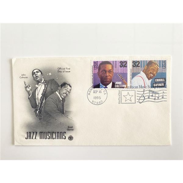 Jazz Musicians First Day Cover