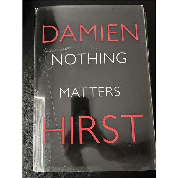 Damien Hirst Nothing Matters Book Sealed New Art Collectible