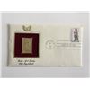 Image 1 : Folk Art Science: Ship Figurehead Gold Stamp Replica First Day Cover