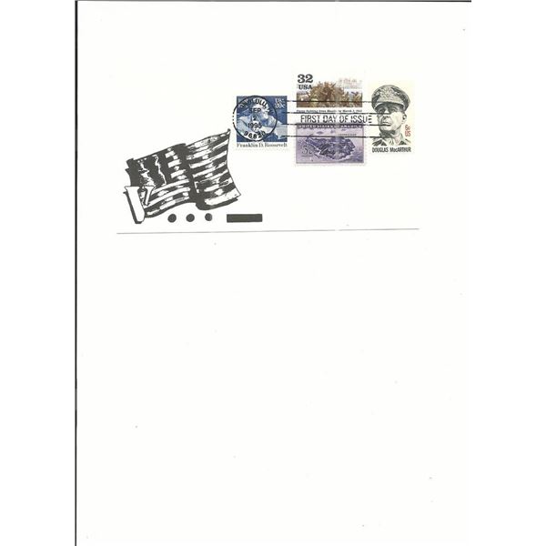 V-J Day 50th Anniversary - First Day Cover - Honolulu, HI - 1995