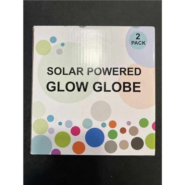 Solar Powered Glow Globe (2-Pack)