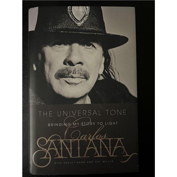 The Universal Tone Carlos Santana Memoir Hardcover w/ Dust Jacket