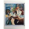 Image 1 : Ladies Taking Tea by the Sea Original original painting on canvas