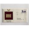 Image 1 : Folk Art Series: Mallard Decoy Gold Stamp Replica First Day Cover