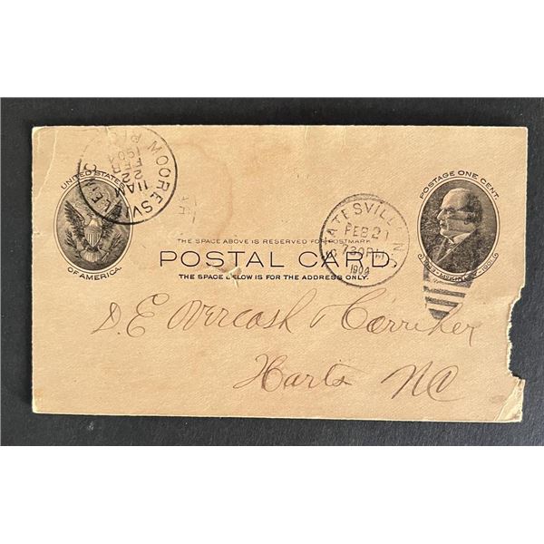 United States 1904 Post Card