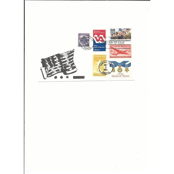 V-J Day 50th Anniversary - First Day Cover - Honolulu, HI - 1995