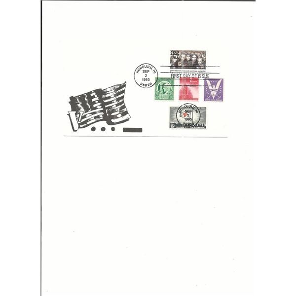 V-J Day 50th Anniversary - First Day Cover - Honolulu, HI - 1995