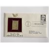 Image 1 : Everett Dirksen Illinois Republican Senator Gold Stamp Replica First Day Cover