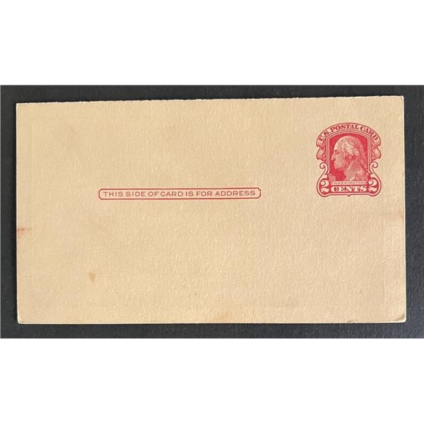 United States 1900s post card