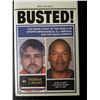 Image 1 : Busted! Thomas Riccio OJ Simpson Vegas Arrests True Crime Hardcover