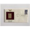 Image 1 : 1988 Olympics: Winter Games Gold Stamp Replica First Day Cover
