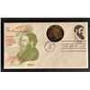 Image 1 : Sidney Lanier First Day Cover and commemorative coin