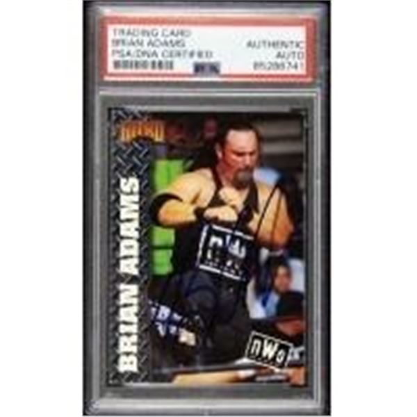 NWO Brian Adams Signed Card