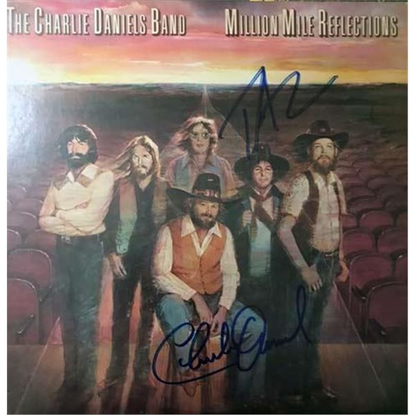 The Charlie Daniels Band Million Mile Reflections signed album